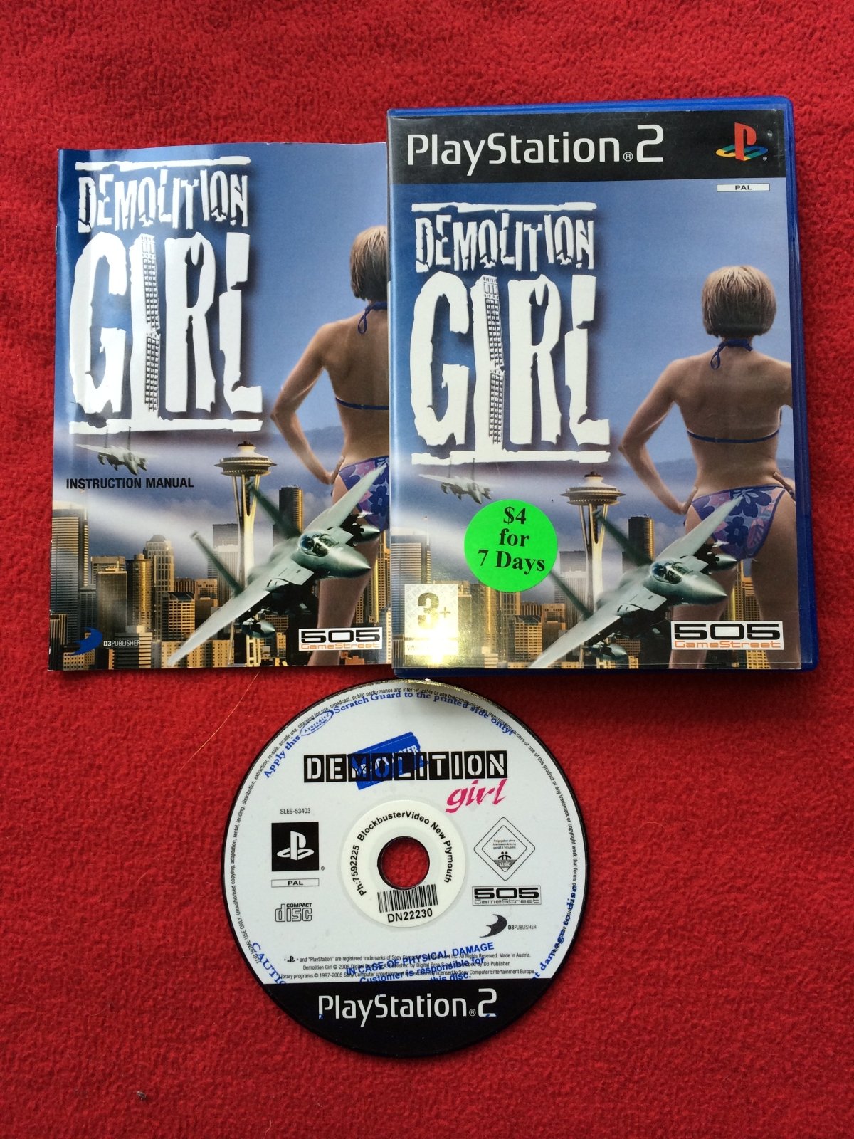 Demolition Girl - PS2 Game - PlayStation 2, Games, Action and adventure - Level Up Gaming NZ