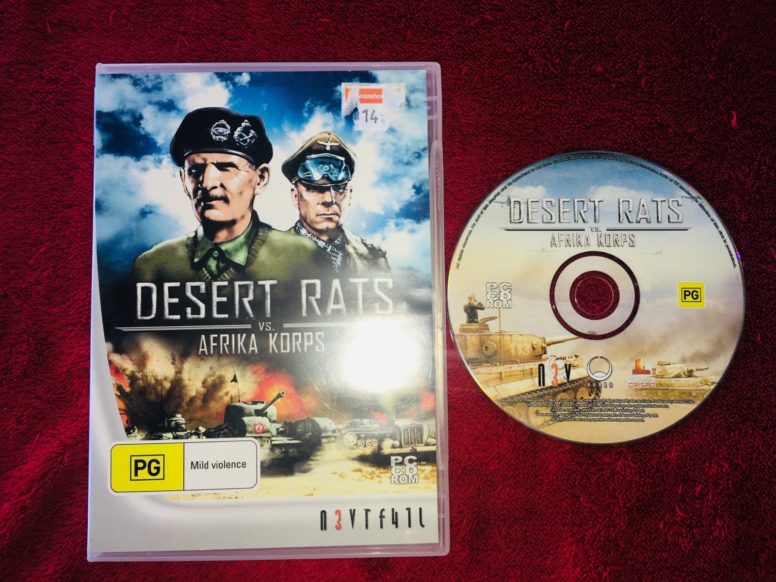 Desert Rats vs. Afrika Korps - PC Game - PC games, Strategy and puzzle - Level Up Gaming NZ