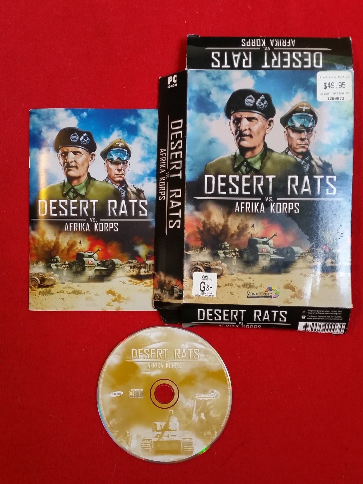 Desert Rats vs. Afrika Korps - PC Game - PC games, Strategy and puzzle - Level Up Gaming NZ