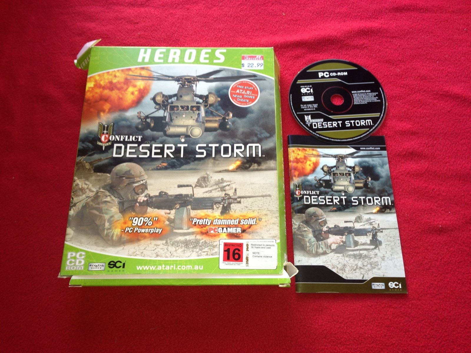 Conflict: Desert Storm - RARE + BOXED PC Game - PC games, Shooter - Level Up Gaming NZ