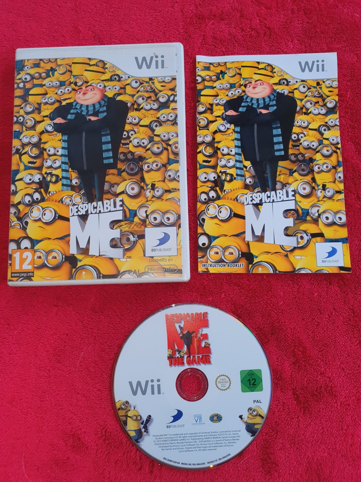 Despicable Me - Wii Game - Wii Games - Level Up Gaming NZ