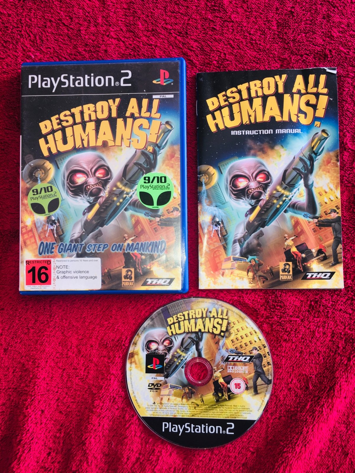 Destroy All Humans! - PS2 Game - PlayStation 2, Games, Action and adventure - Level Up Gaming NZ