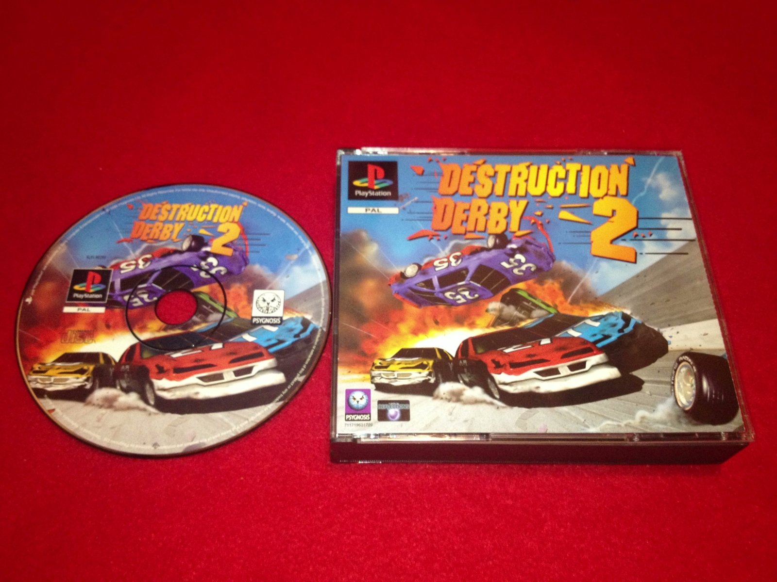 Destruction Derby 2 - PS1 Game - PlayStation, Games, Driving and racing - Level Up Gaming NZ