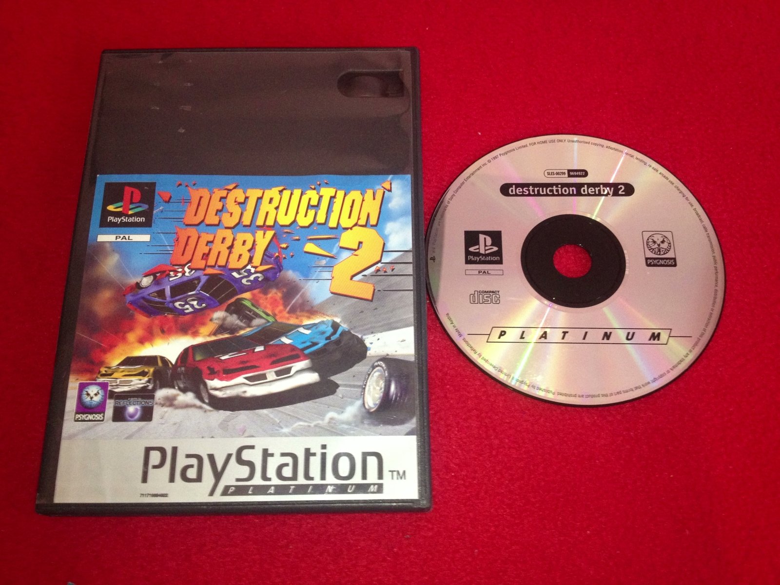 Destruction Derby 2 - PS1 Game - PlayStation, Games, Driving and racing - Level Up Gaming NZ