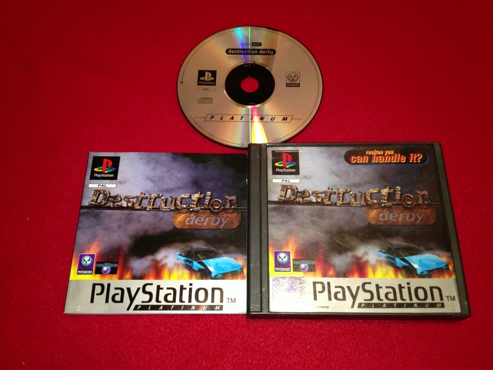 Destruction Derby - PS1 Game - PlayStation, Games, Driving and racing - Level Up Gaming NZ