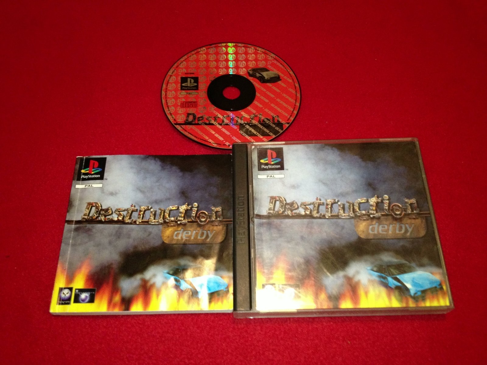 Destruction Derby - PS1 Game - PlayStation, Games, Driving and racing - Level Up Gaming NZ