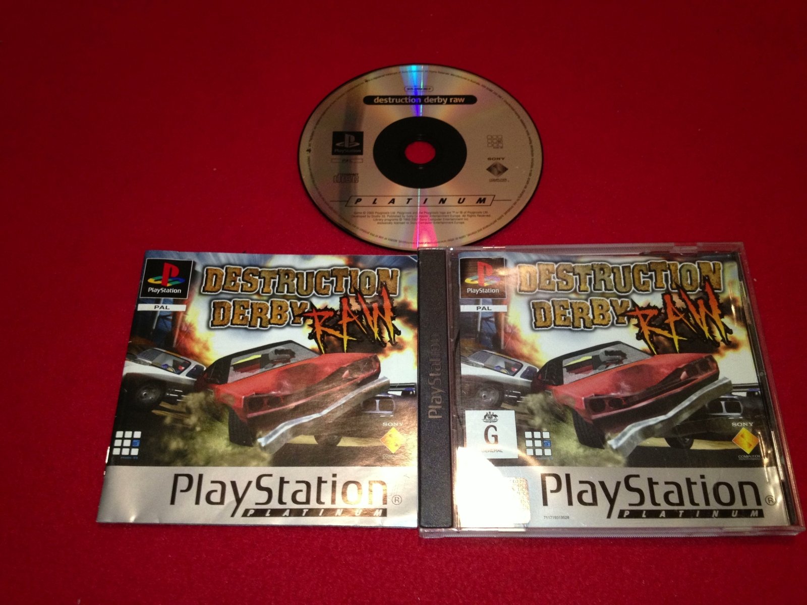 Destruction Derby Raw - PS1 Game - PlayStation, Games, Driving and racing - Level Up Gaming NZ