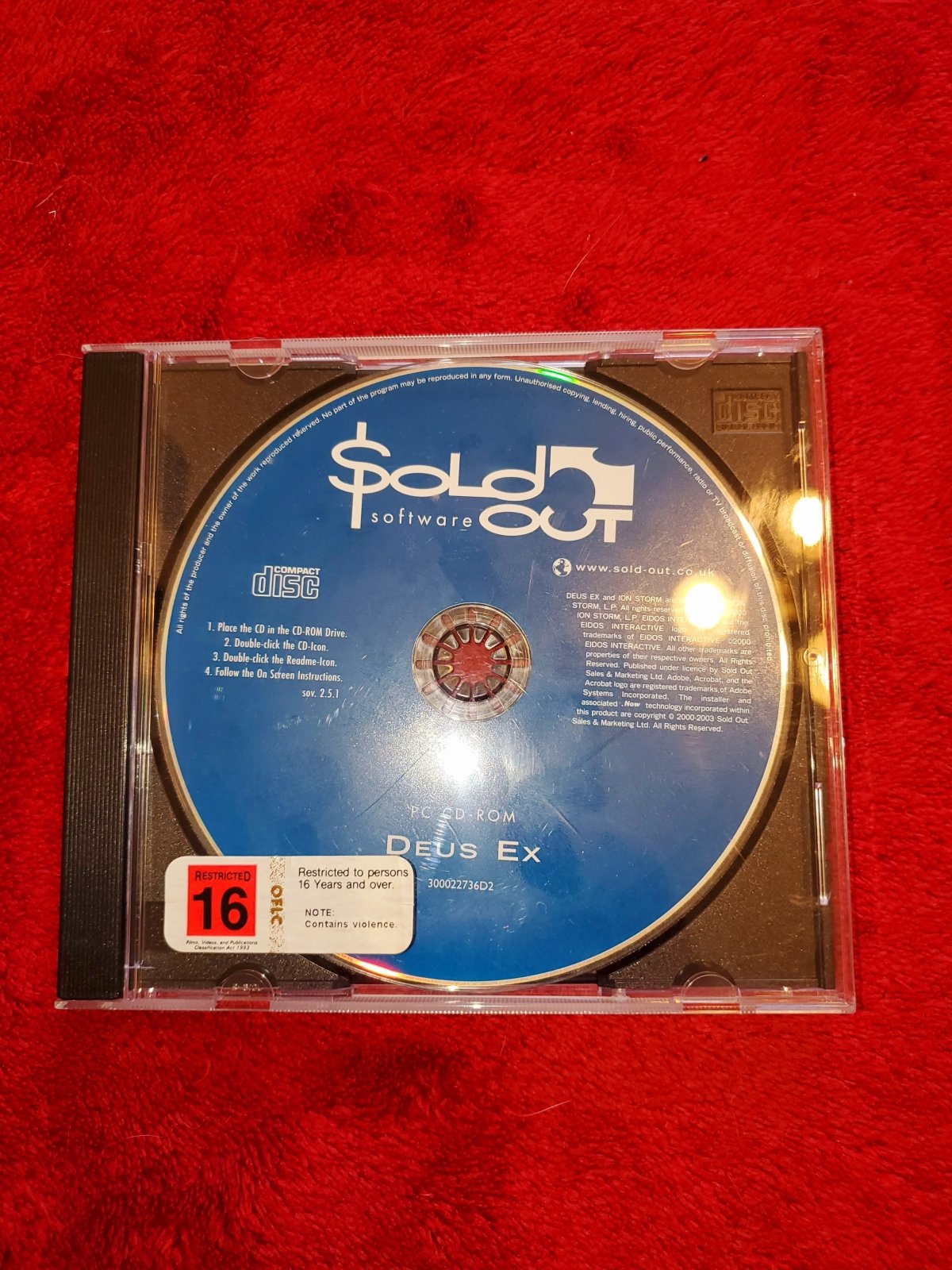Deus Ex - 8.2/10! PC Game - PC games, Action and adventure - Level Up Gaming NZ
