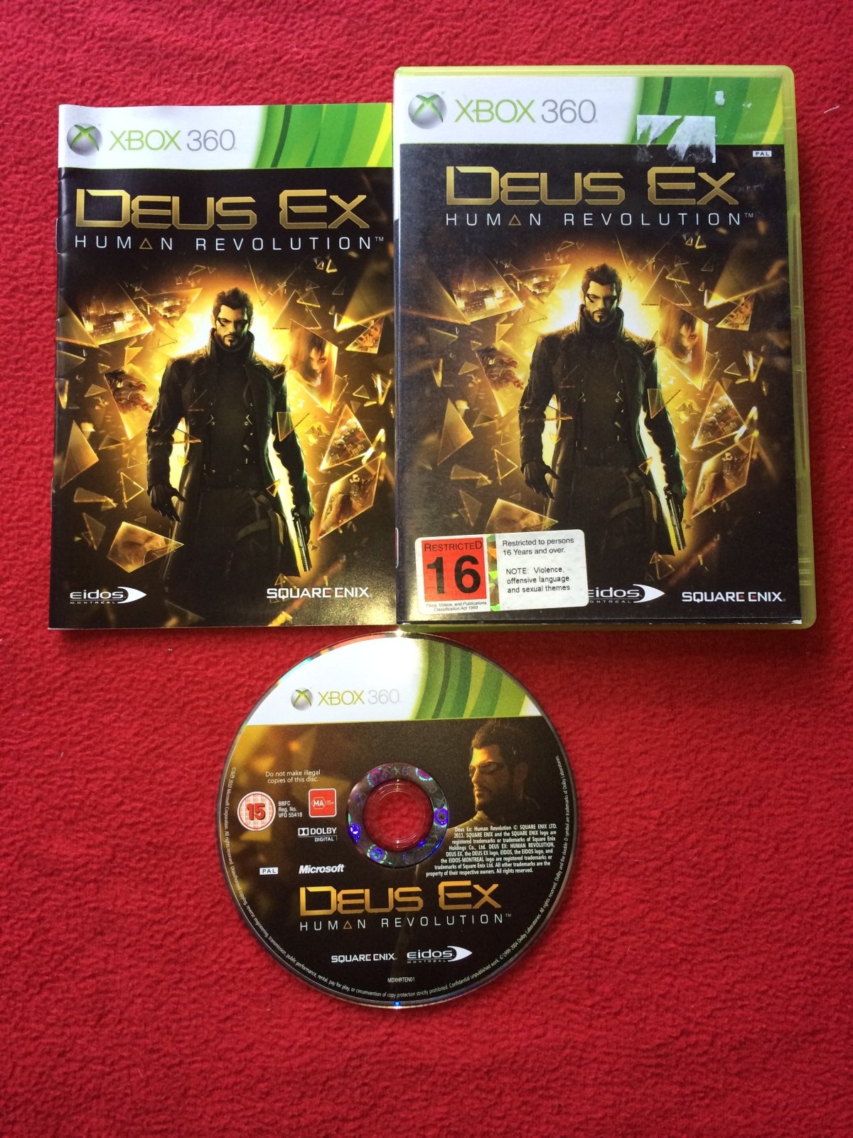 Deus Ex: Human Revolution - 8.5/10! XBOX360 Game - Xbox 360, Games, Shooter - Level Up Gaming NZ