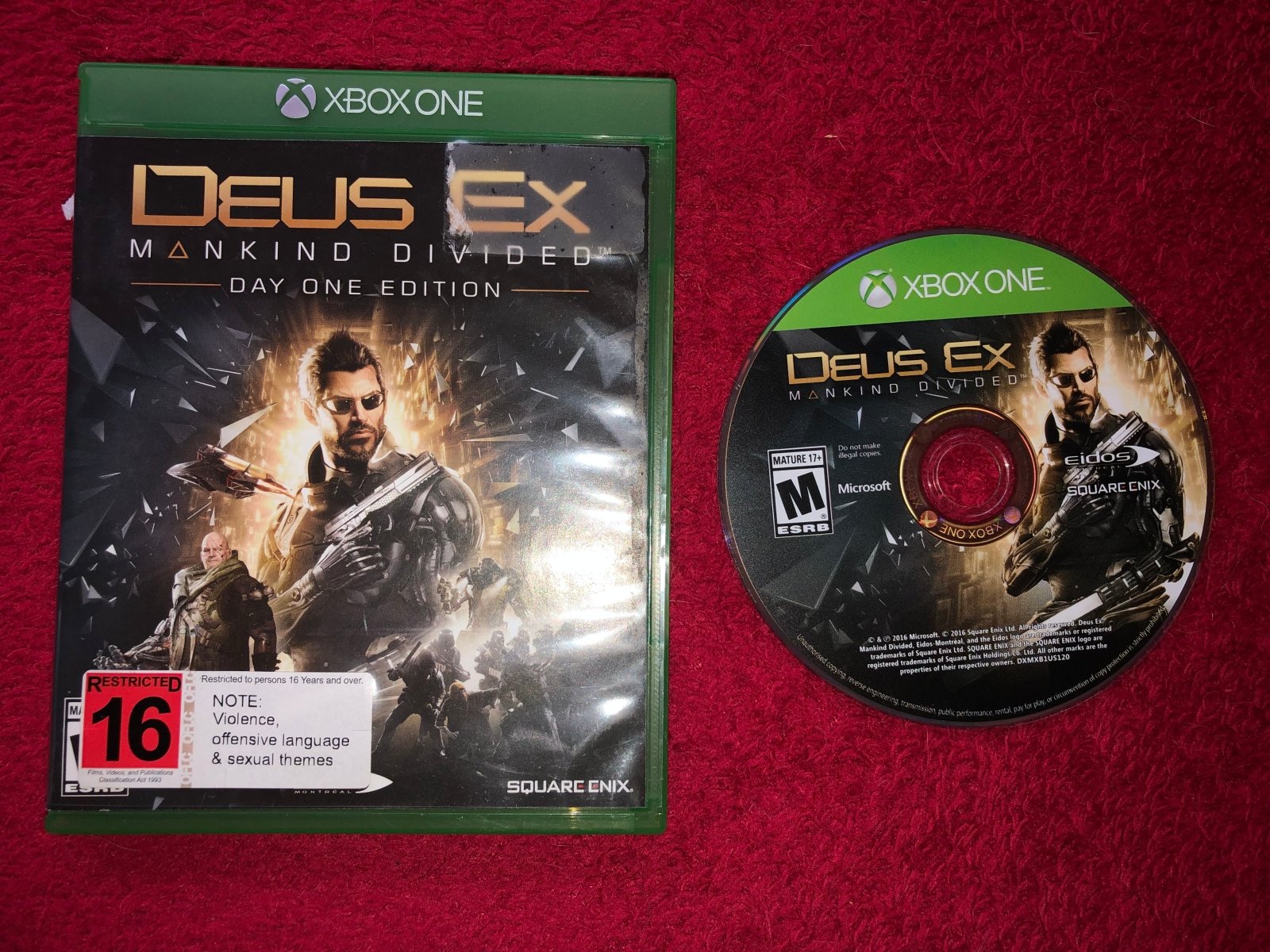 Deus Ex Mankind Divided Day One Edition - 9.2/10! Xbox One Game - Xbox One, Games - Level Up Gaming NZ