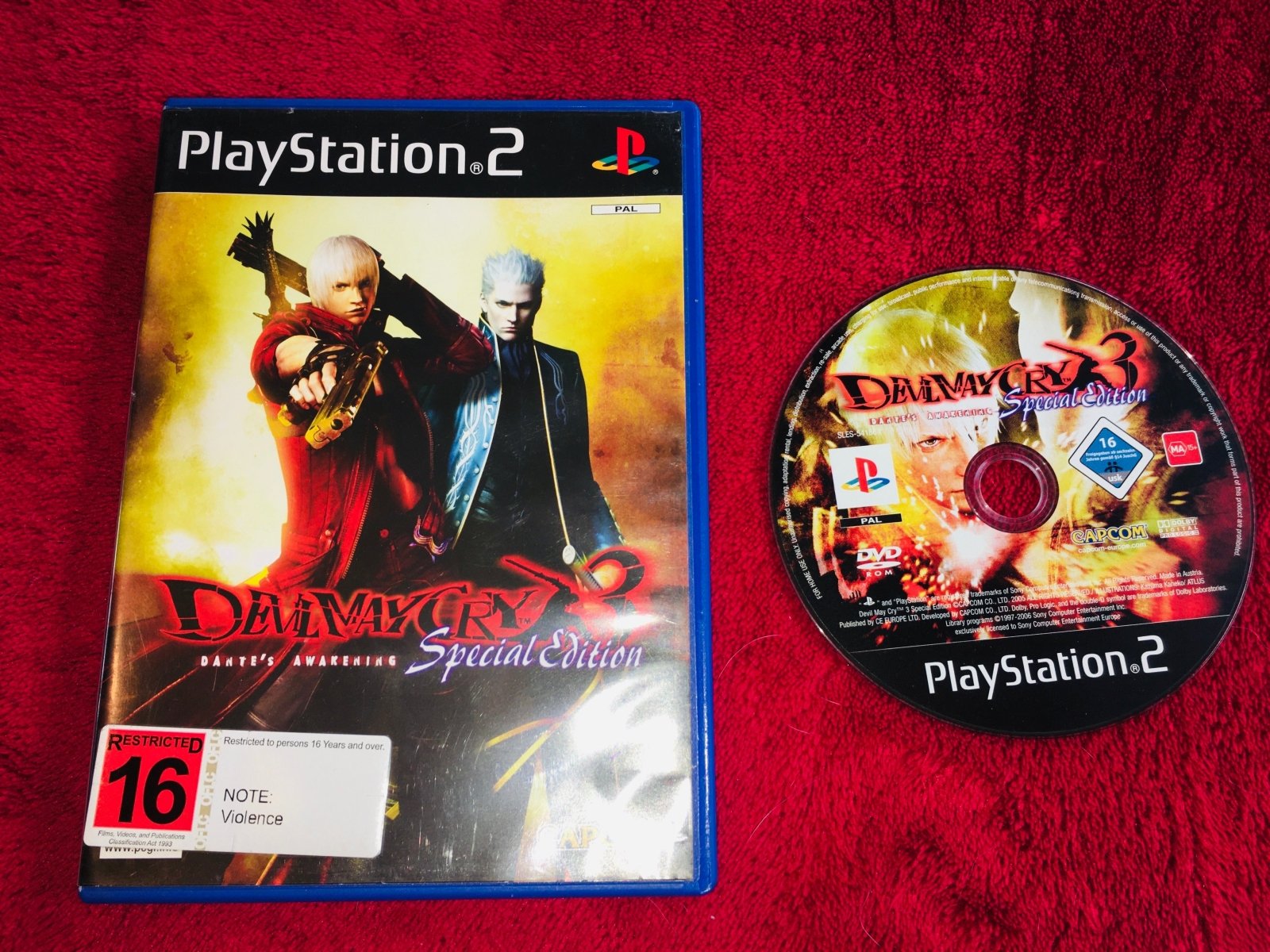 Devil May Cry 3: Special Edition - PS2 Game - PlayStation 2, Games, Action and adventure - Level Up Gaming NZ