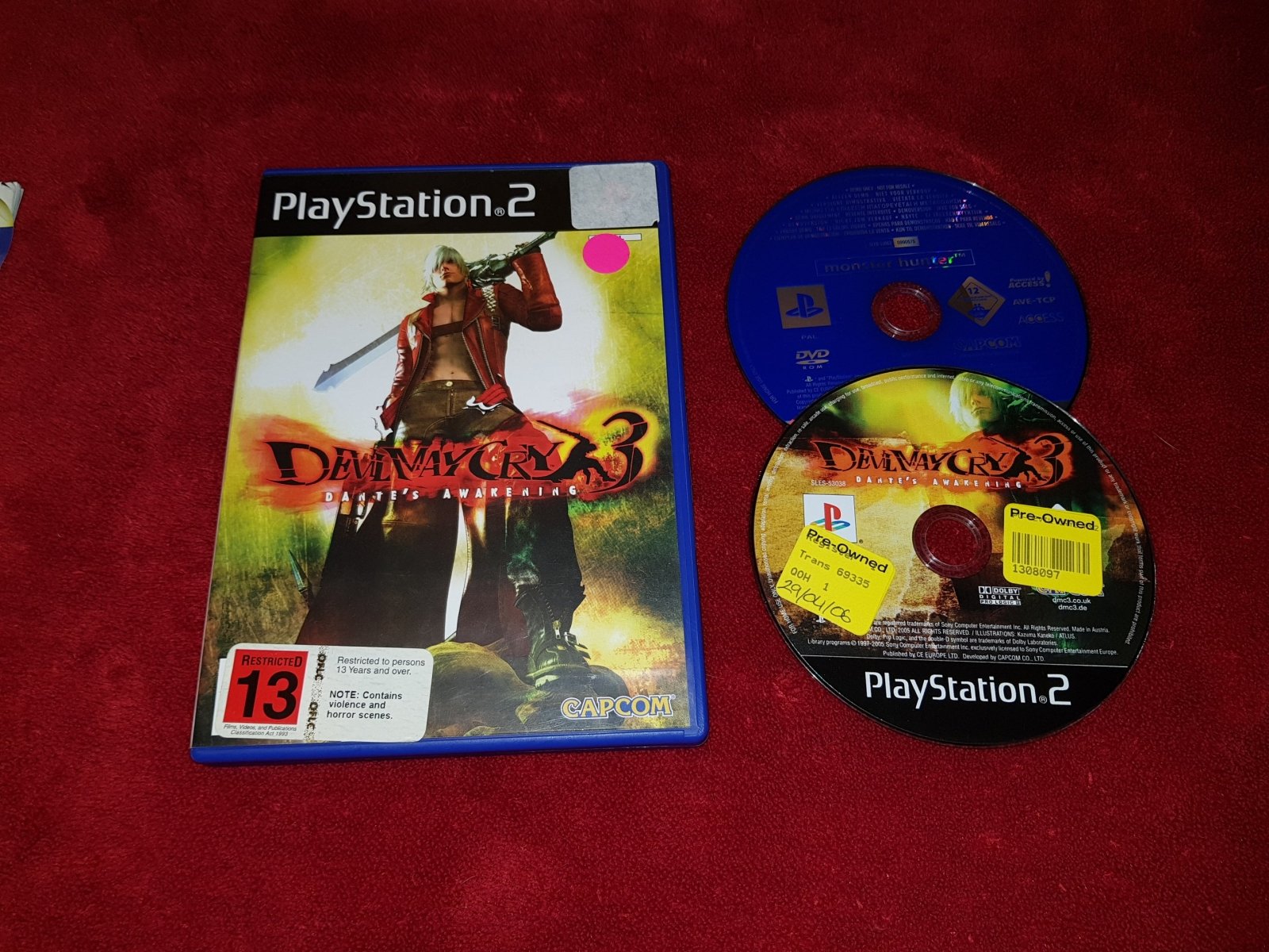 Devil May Cry 3: Dante's Awakening - 9.6/10! PS2 Game - PlayStation 2, Games, Action and adventure - Level Up Gaming NZ