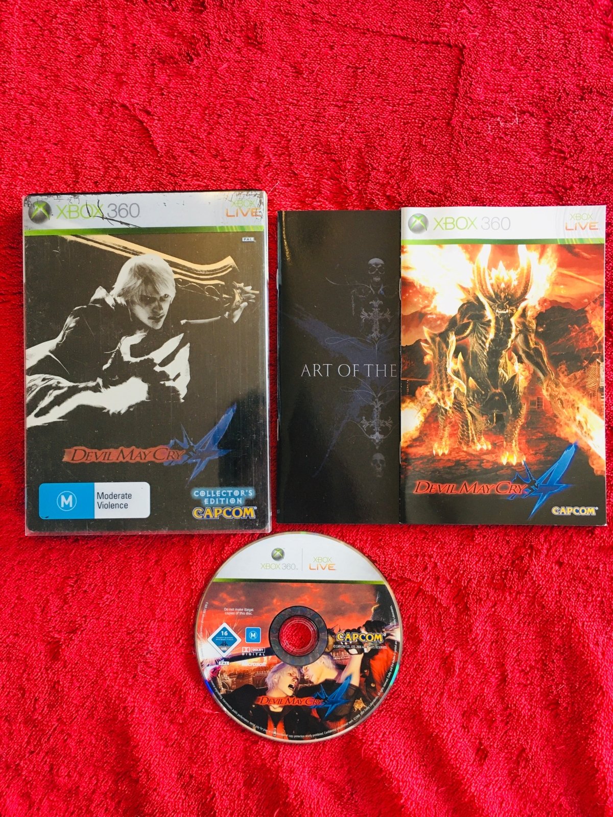 Devil May Cry 4 - STEELBOOK XBOX360 Game - Xbox 360, Games, Action and adventure - Level Up Gaming NZ