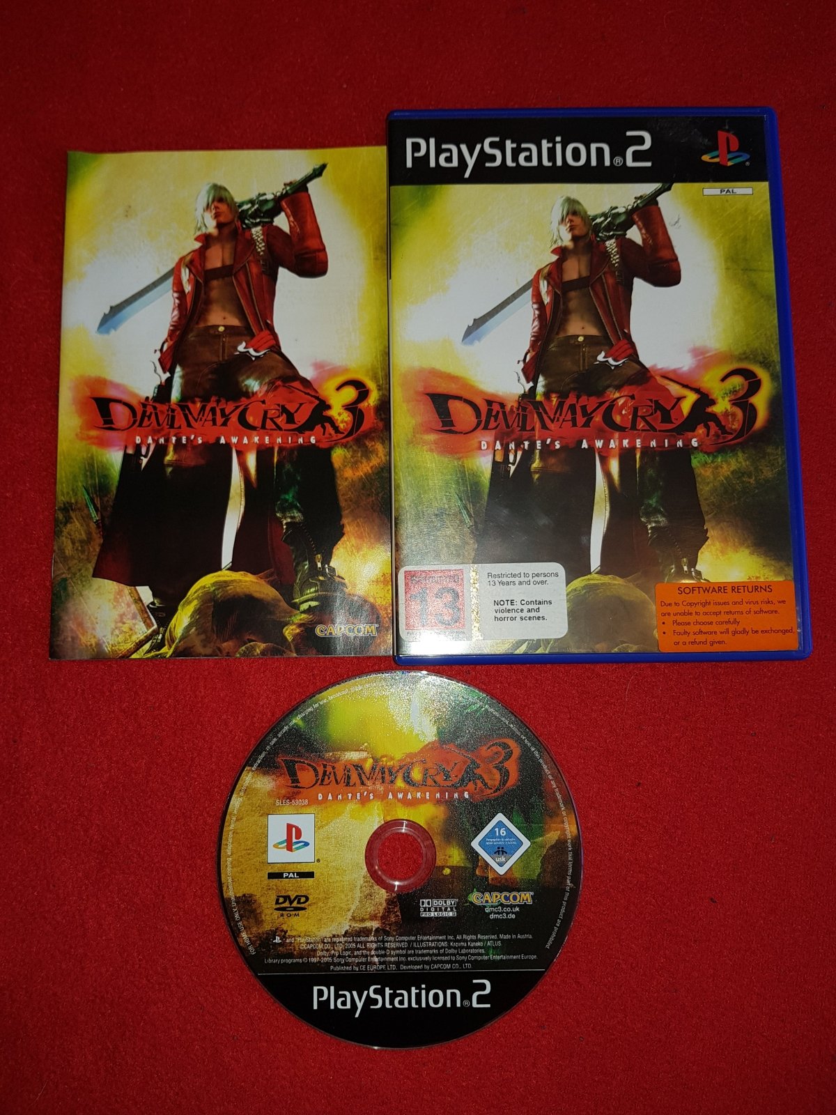 Devil May Cry 3: Dante's Awakening - 9.6/10! PS2 Game - PlayStation 2, Games, Action and adventure - Level Up Gaming NZ