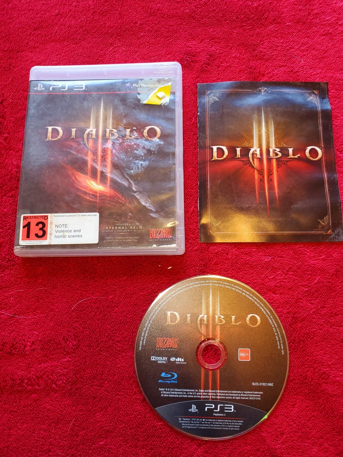 Diablo 3 - 9/10! PS3 Game - PlayStation 3, Games, Role playing - Level Up Gaming NZ