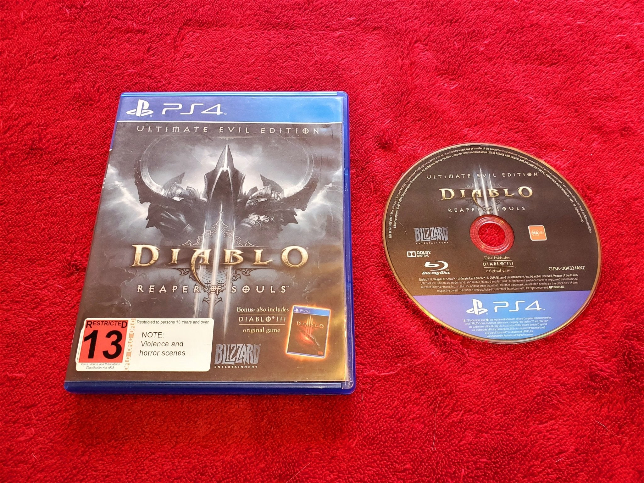 Diablo 3: Reaper of Souls - Ultimate Evil Edition 9/10! - PS4 Game - PlayStation 4, Games - Level Up Gaming NZ