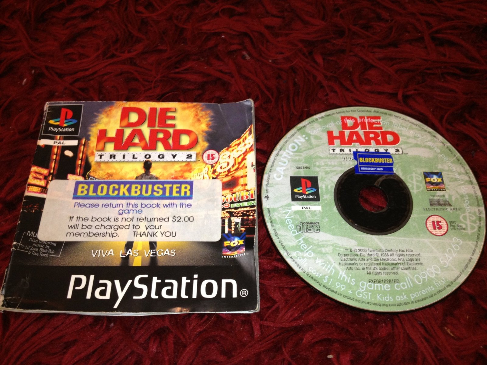 Die Hard Trilogy 2: Viva Las Vegas - PS1 Game - PlayStation, Games, Action and adventure - Level Up Gaming NZ