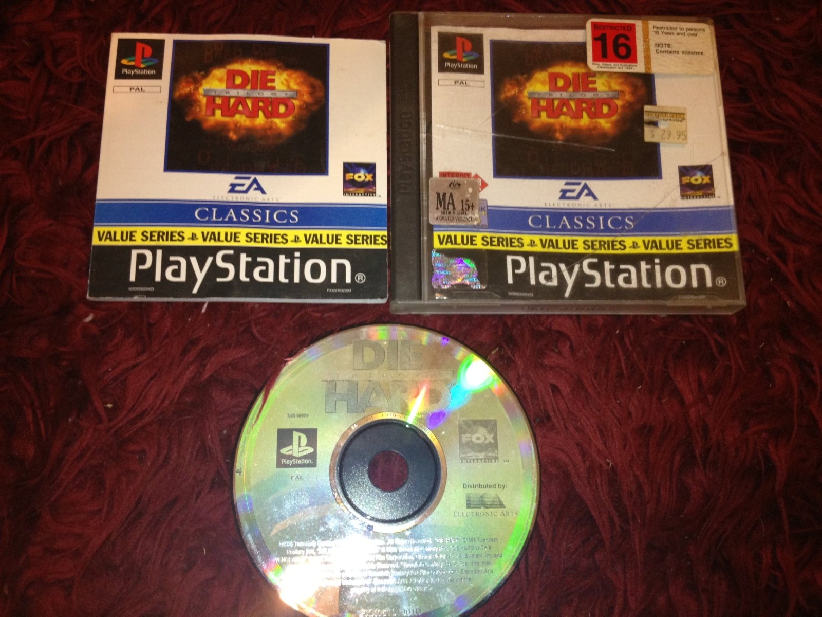 Die Hard Trilogy - 9.4/10! PS1 Game - PlayStation, Games, Action and adventure - Level Up Gaming NZ