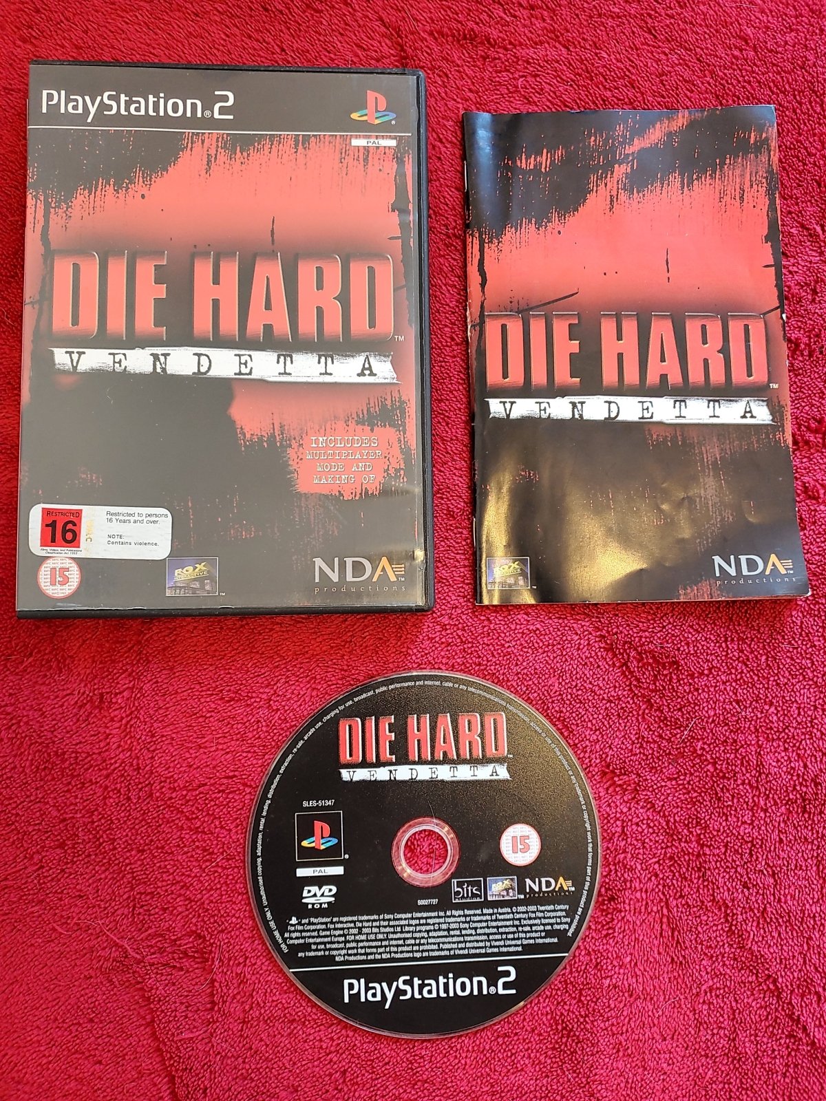 Die Hard: Vendetta - PS2 Game - PlayStation 2, Games, Shooter - Level Up Gaming NZ