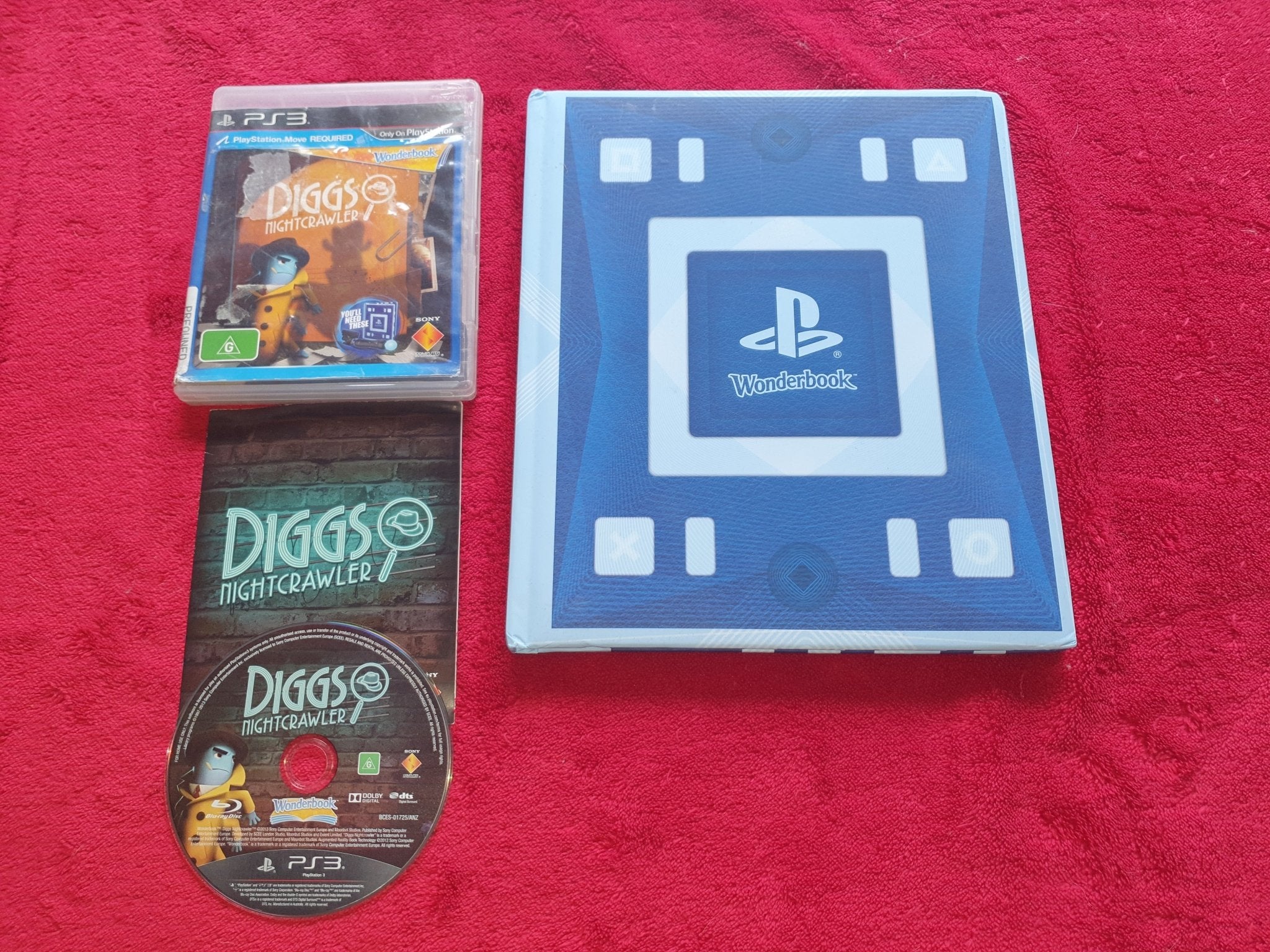 Diggs Nightcrawler Wonderbook - PS3 Move Game - PlayStation 3, Games, Other - Level Up Gaming NZ