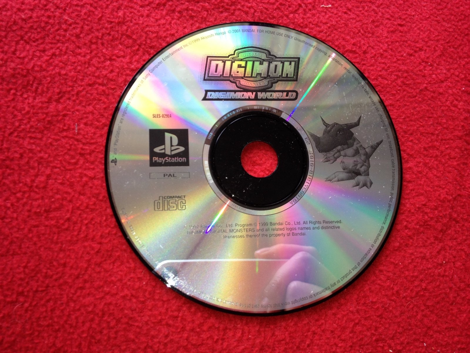 Digimon World - RARE PS1 Game - PlayStation, Games, Role playing - Level Up Gaming NZ