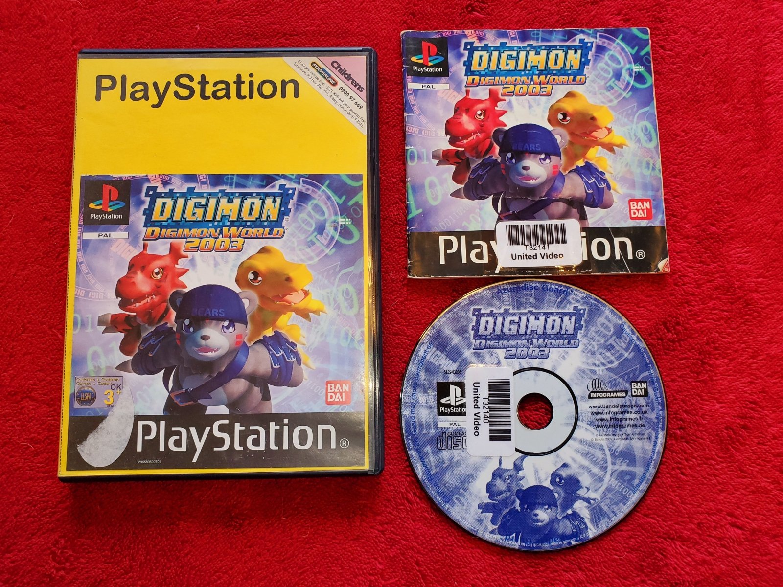 Digimon World 2003 - RARE PS1 Game - PlayStation, Games, Role playing - Level Up Gaming NZ