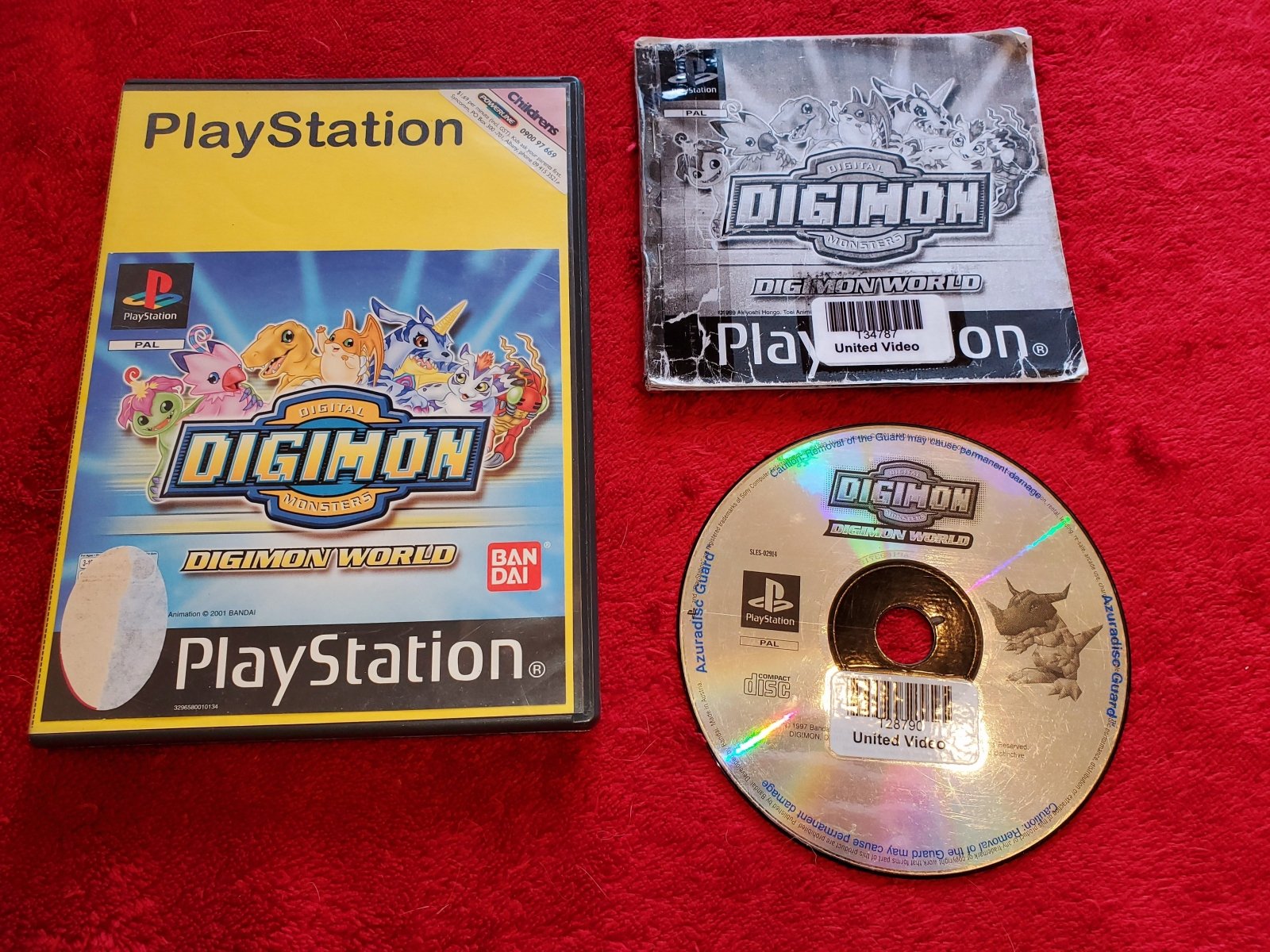 Digimon World - RARE PS1 Game - PlayStation, Games, Role playing - Level Up Gaming NZ