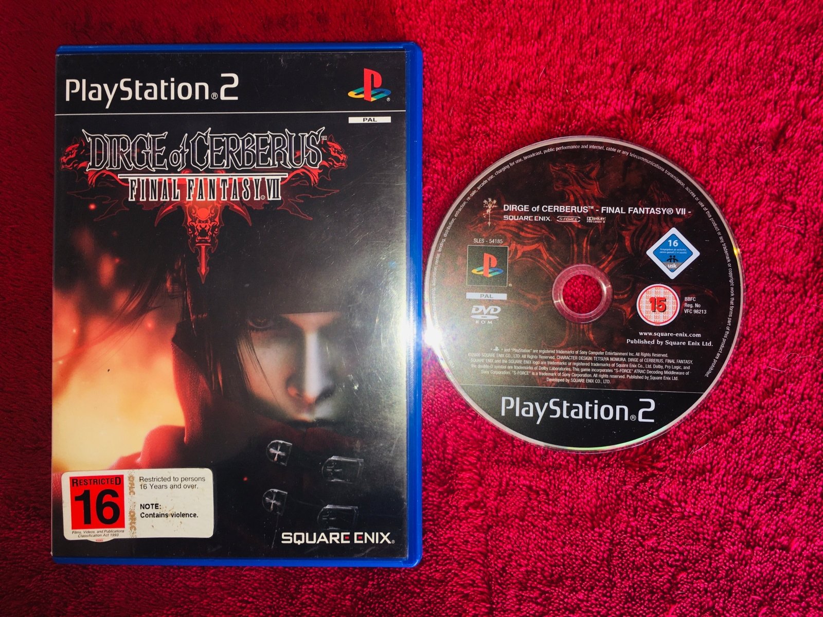 Final Fantasy 7: Dirge of Cerberus - PS2 Game - PlayStation 2, Games, Action and adventure - Level Up Gaming NZ