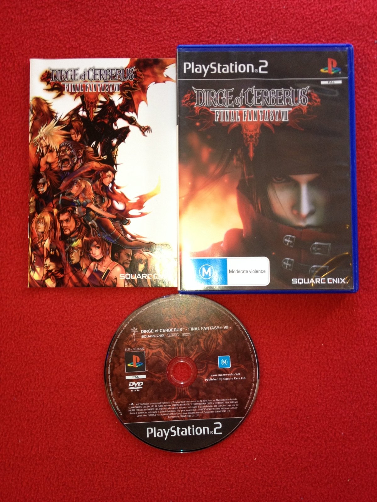 Final Fantasy 7: Dirge of Cerberus - AS NEW PS2 Game - PlayStation 2, Games, Action and adventure - Level Up Gaming NZ