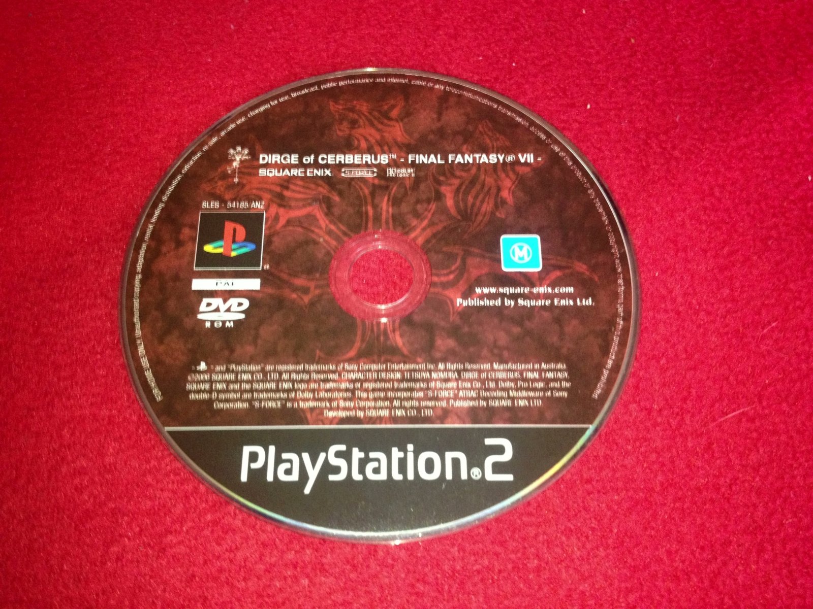 Final Fantasy 7: Dirge of Cerberus - PS2 Game - PlayStation 2, Games, Action and adventure - Level Up Gaming NZ