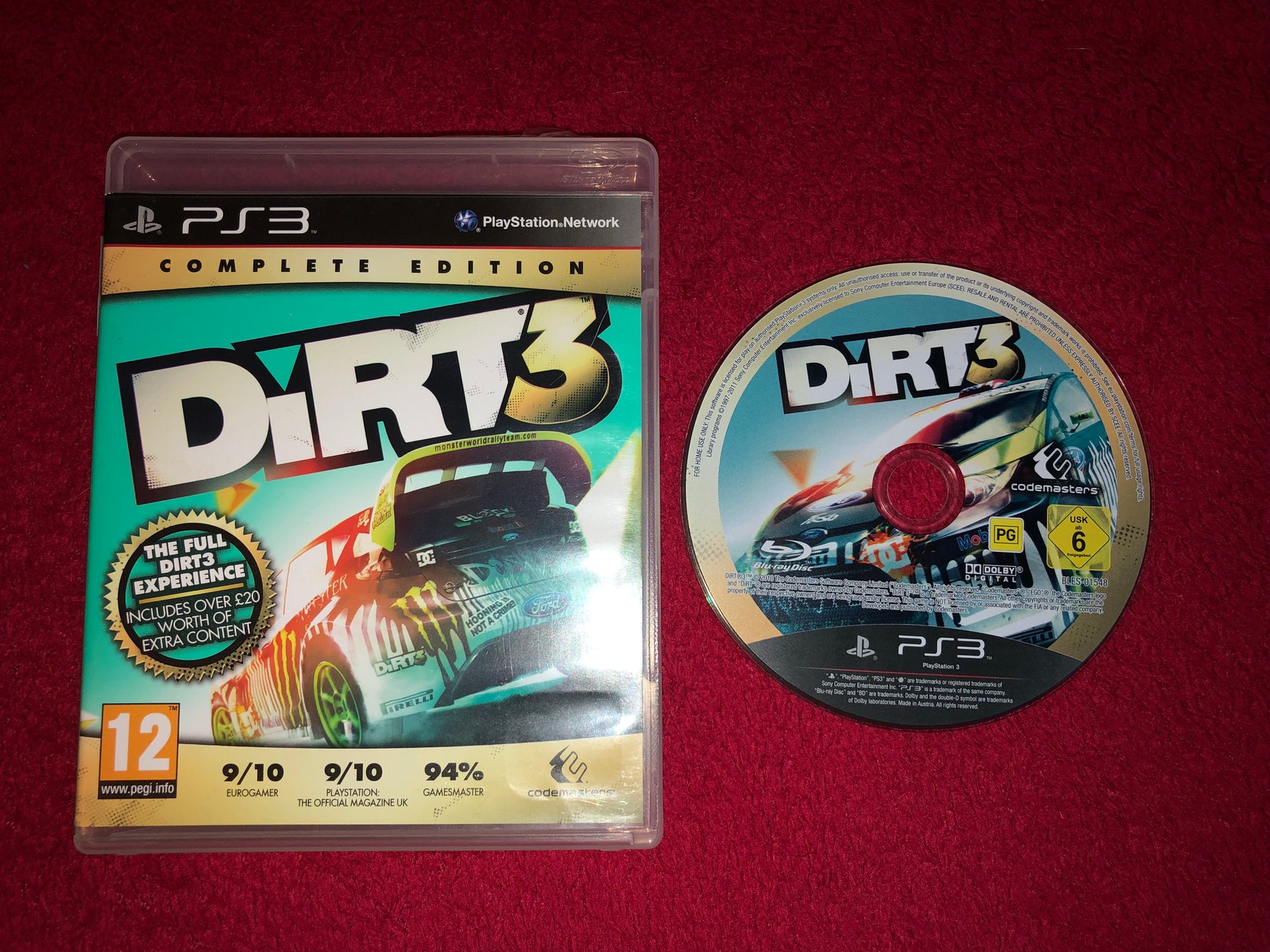 Dirt 3 - 9/10! PS3 Game