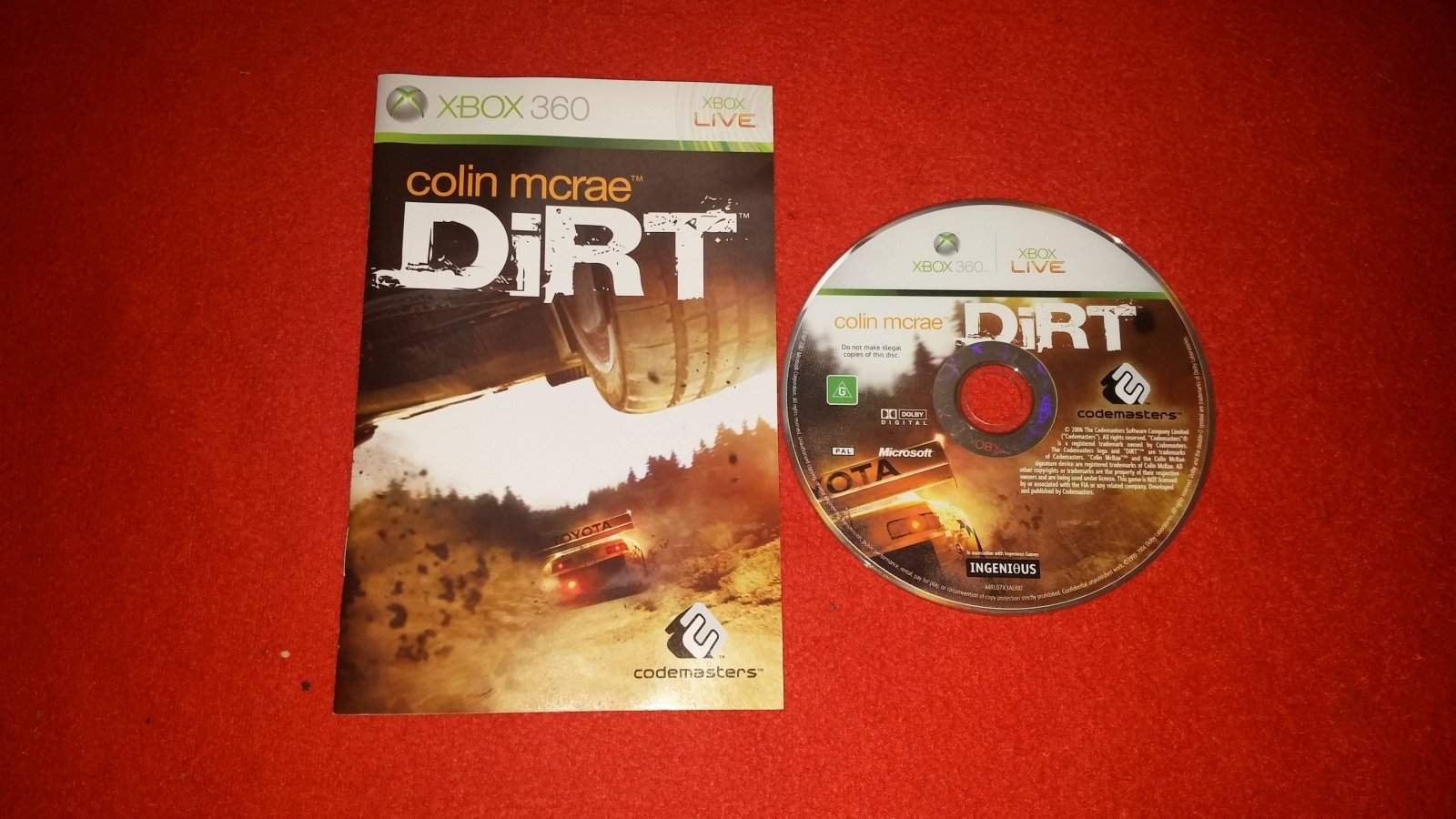 Colin Mcrae DiRT - 8.3/10 XBOX360 Game - Xbox 360, Games, Driving and racing - Level Up Gaming NZ