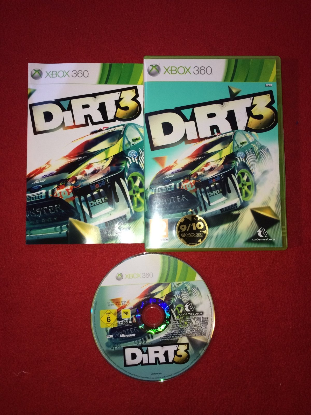 Dirt 3 - 9/10! XBOX360 Game - Xbox 360, Games, Driving and racing - Level Up Gaming NZ