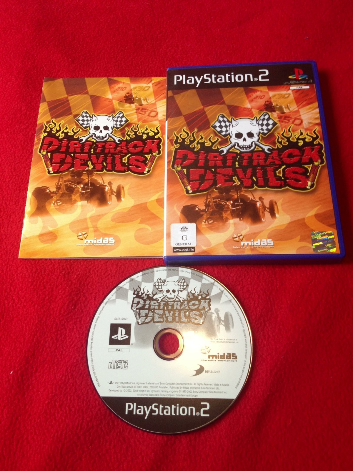 Dirt Track Devils - PS2 Game - PlayStation 2, Games, Driving and racing - Level Up Gaming NZ