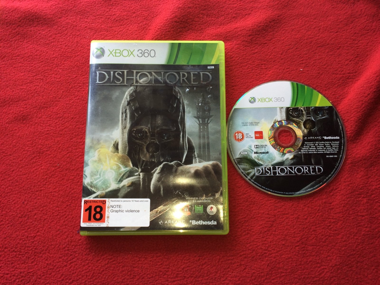 Dishonored - 9/10! XBOX360 Game - Xbox 360, Games, Action and adventure - Level Up Gaming NZ