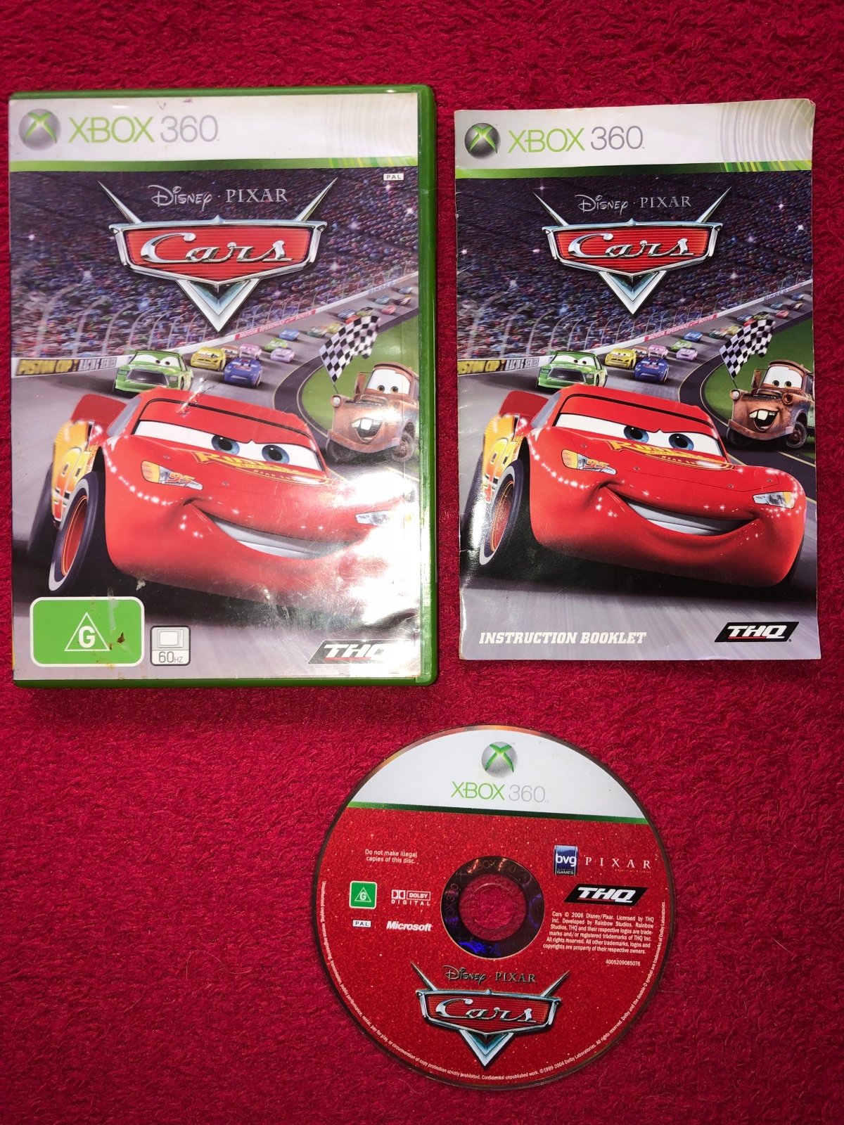 Disney/Pixar Cars - XBOX360 Game - Xbox 360, Games, Driving and racing - Level Up Gaming NZ