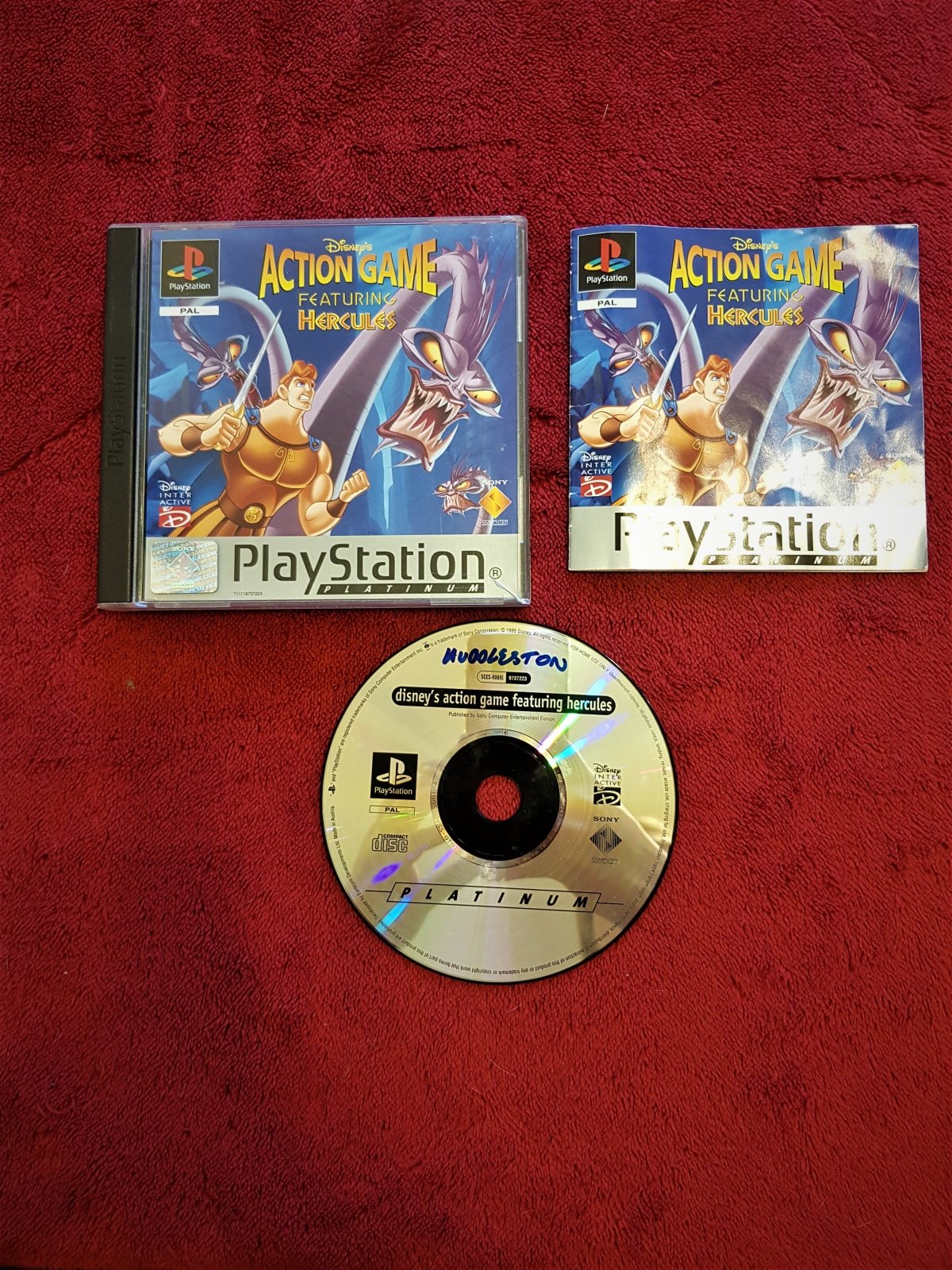 Disney's Hercules - PS1 Game - PlayStation, Games, Action and adventure - Level Up Gaming NZ