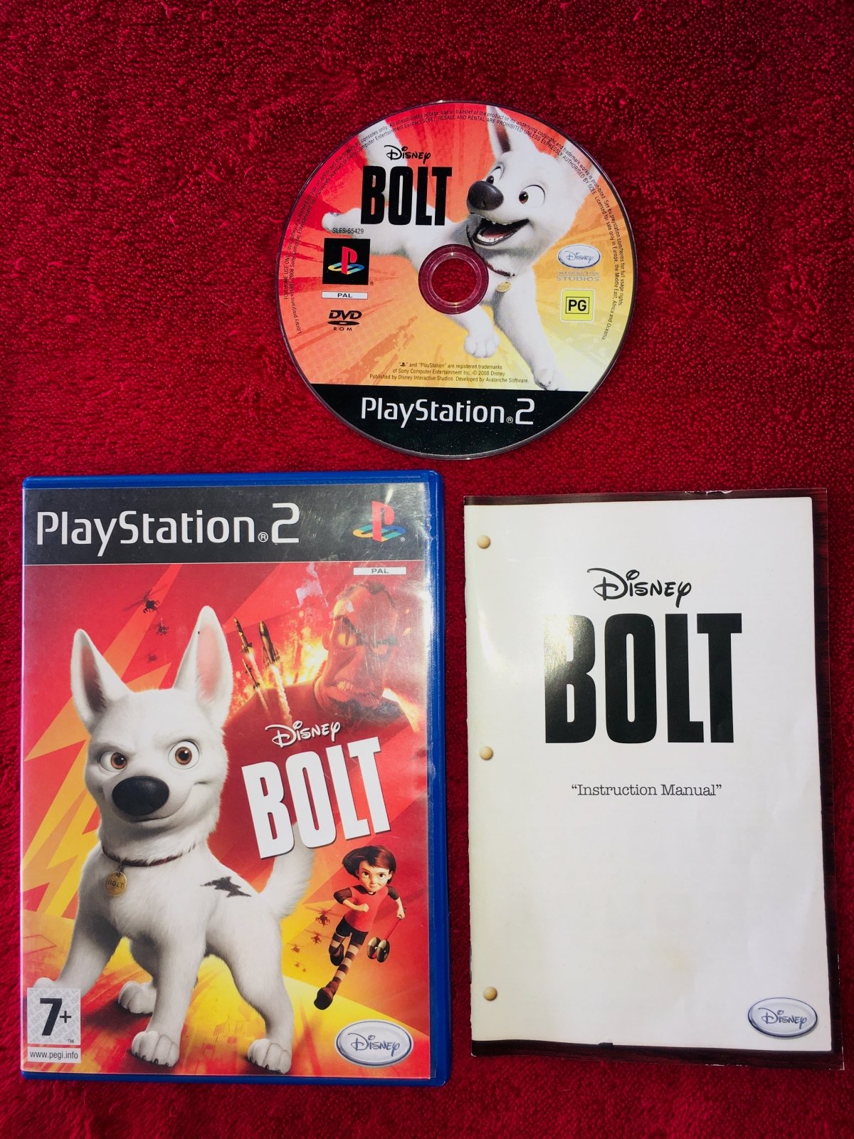 Disney's Bolt - PS2 Game - PlayStation 2, Games, Action and adventure - Level Up Gaming NZ