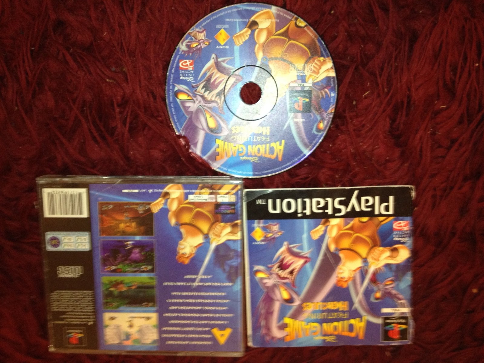 Disney's Hercules - PS1 Game - PlayStation, Games, Action and adventure - Level Up Gaming NZ