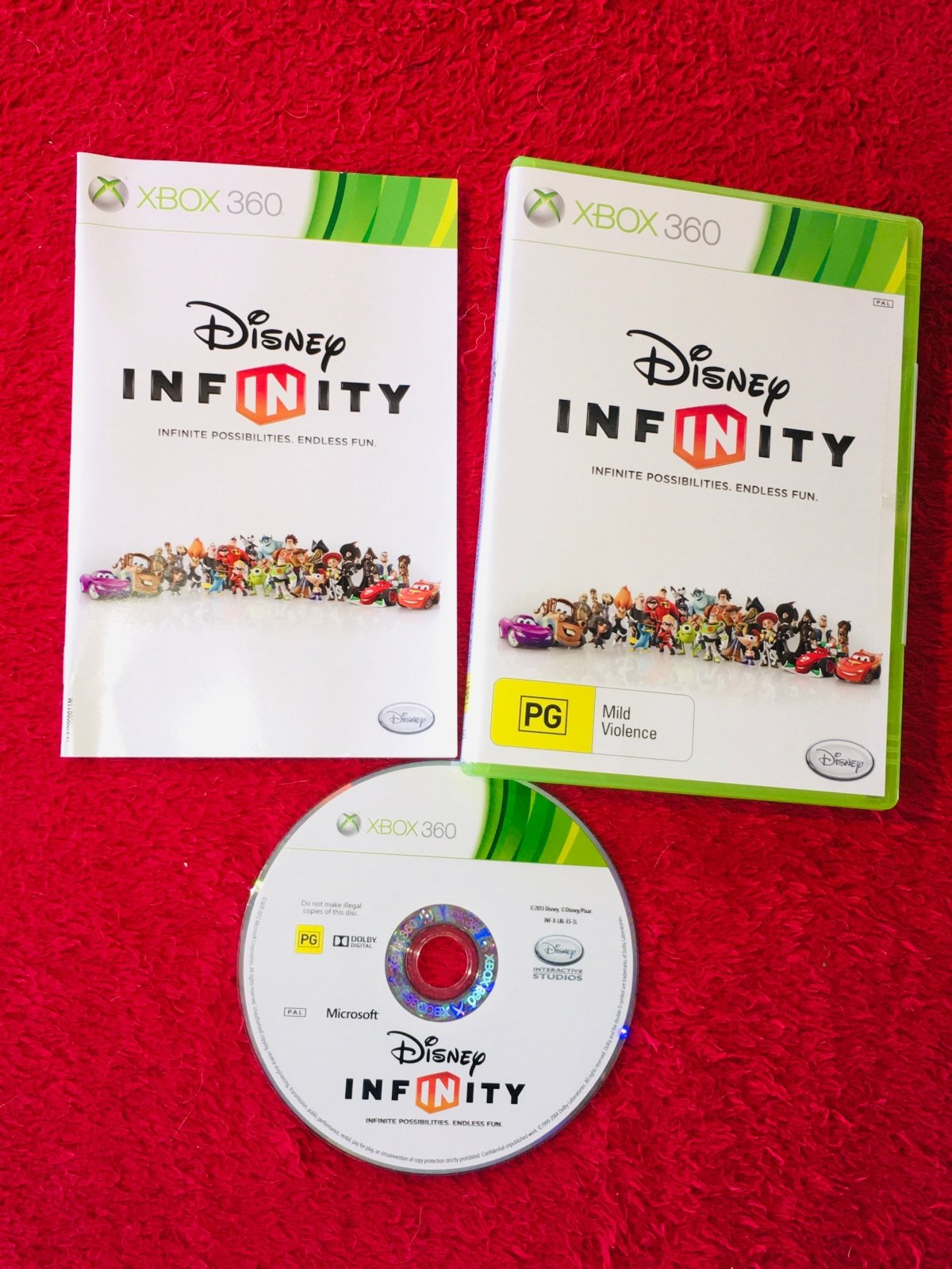 Disney Infinity - Infinite Possibilities. Endless Fun! - XBOX360 Game - Xbox 360, Games, Action and adventure - Level Up Gaming NZ