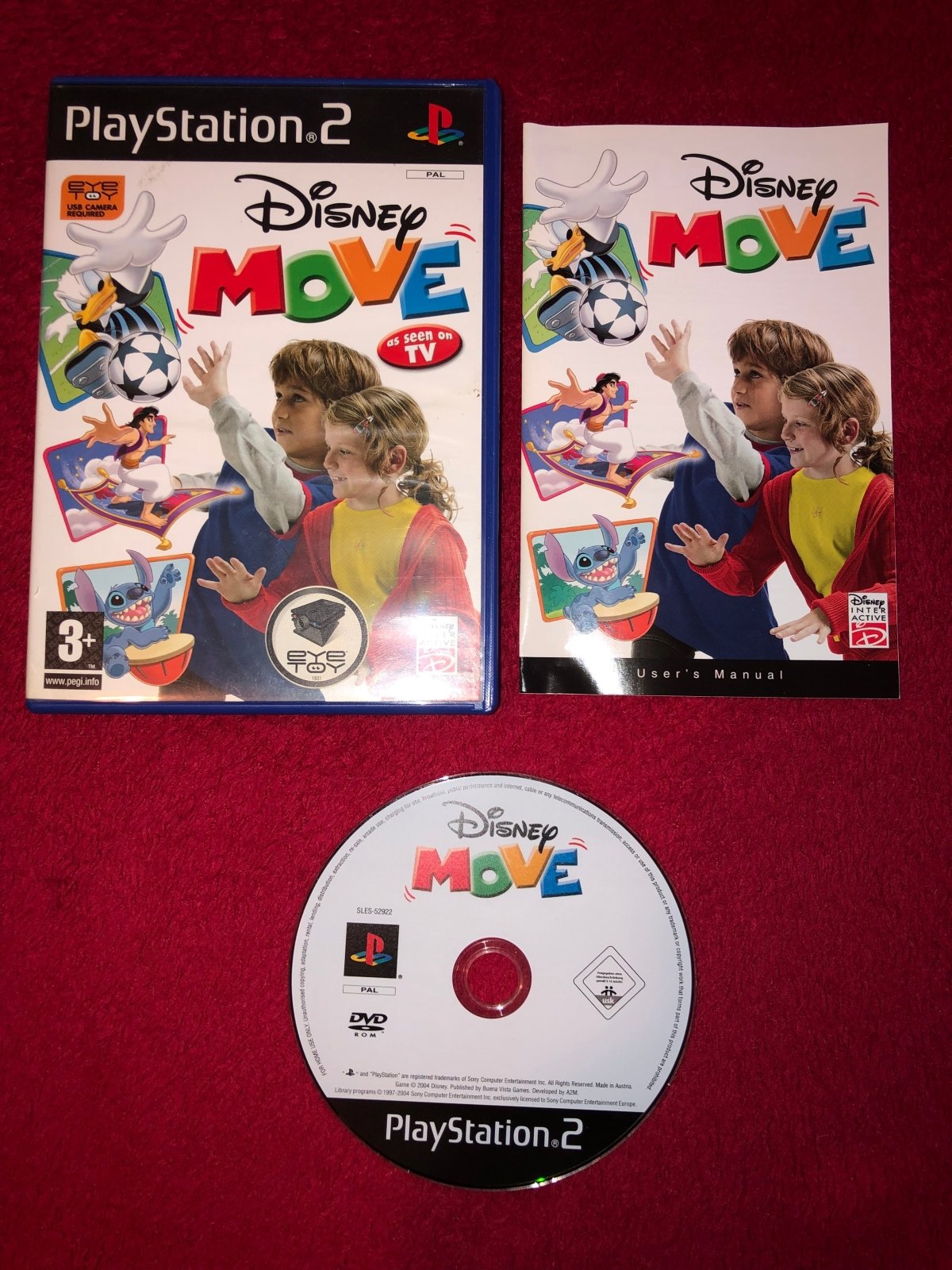Disney: Move - PS2 EyeToy Game - PlayStation 2, Games, Kids and educational - Level Up Gaming NZ