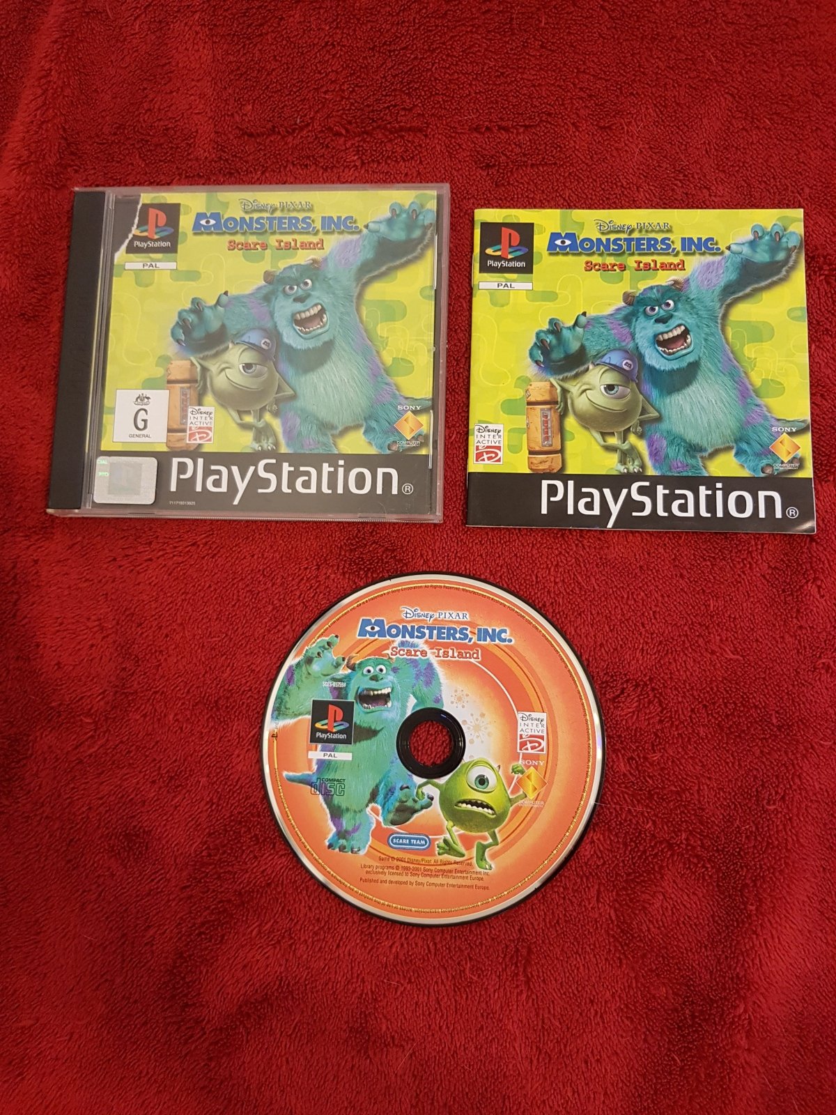 Disney's Monsters: Scare Island - PS1 Game - PlayStation, Games, Action and adventure - Level Up Gaming NZ