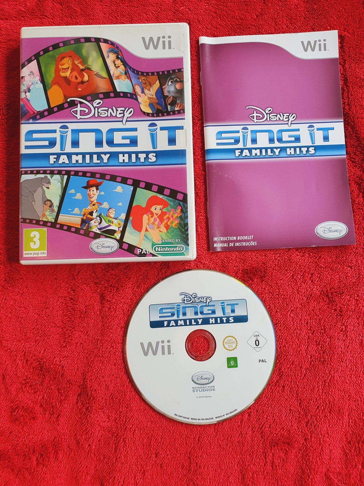 Disney Sing It Family Hits - Wii Game - Wii Games - Level Up Gaming NZ
