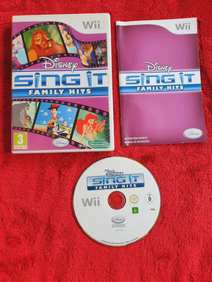 Disney Sing It Family Hits - Wii Game