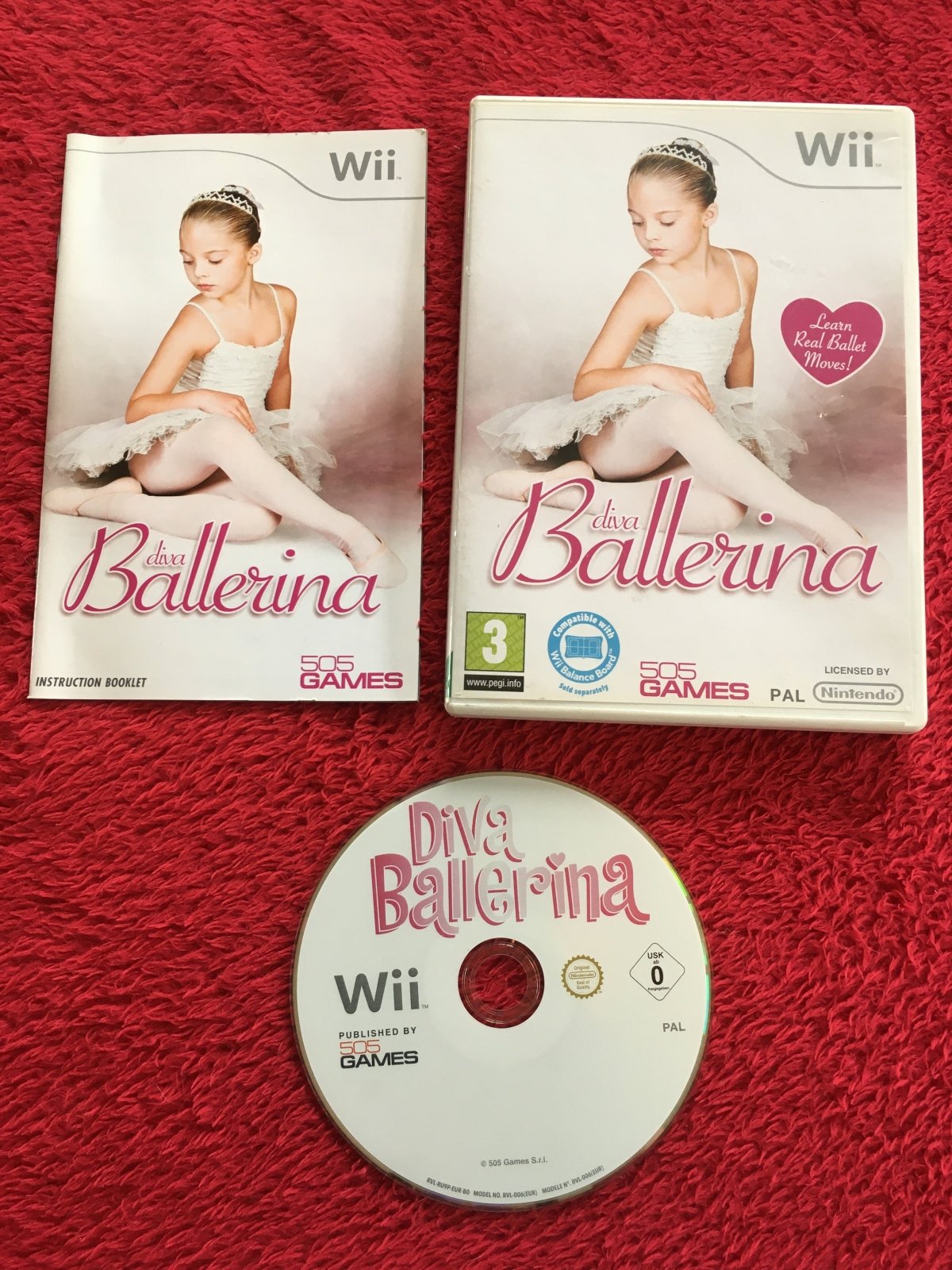 Diva Girls: Diva Ballerina - Wii Game - Wii Games - Level Up Gaming NZ