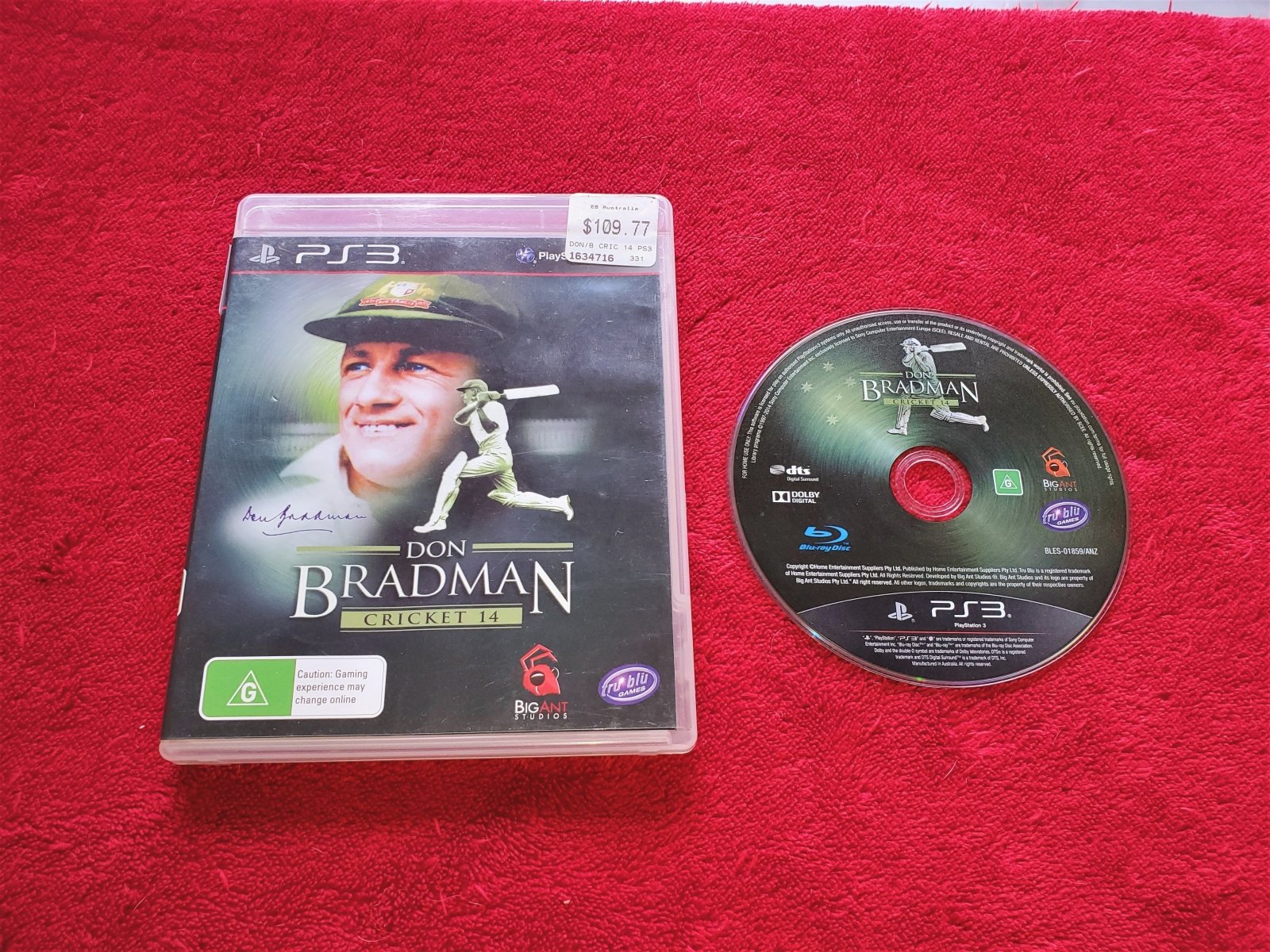 Don Bradman Cricket 14 - PS3 Game - PlayStation 3, Games, Sports - Level Up Gaming NZ