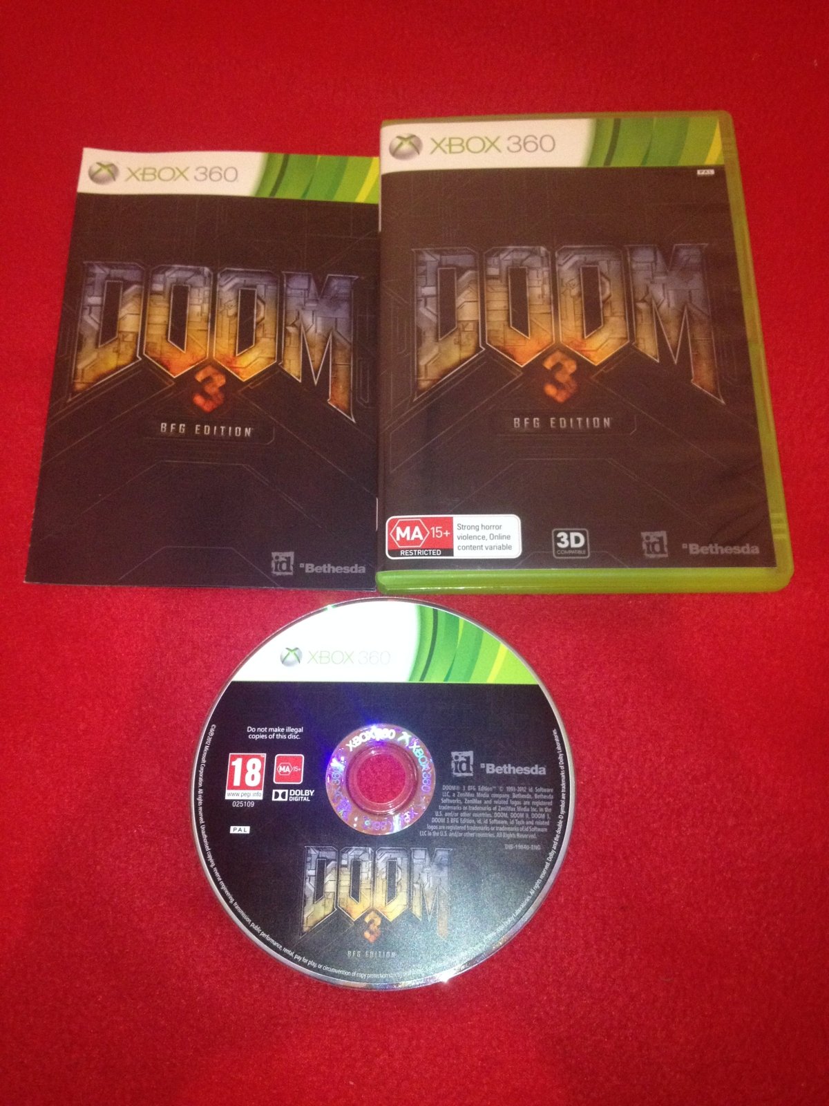 Doom 3 - BFG Edition - XBOX360 Game - Xbox 360, Games, Shooter - Level Up Gaming NZ