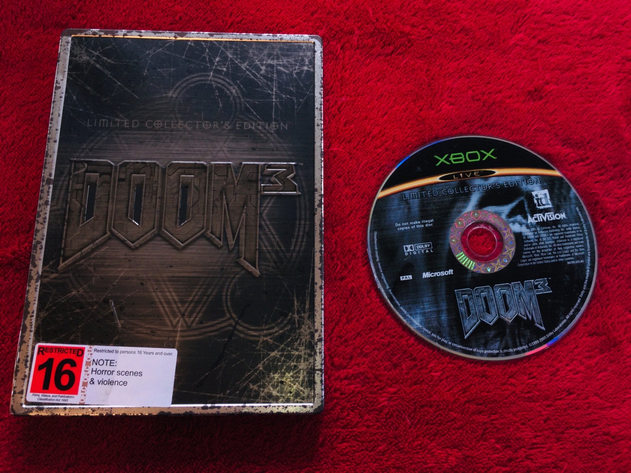 DOOM 3: Limited Collector's Edition - XBOX Game - Xbox - Xbox, Games, Shooter - Level Up Gaming NZ