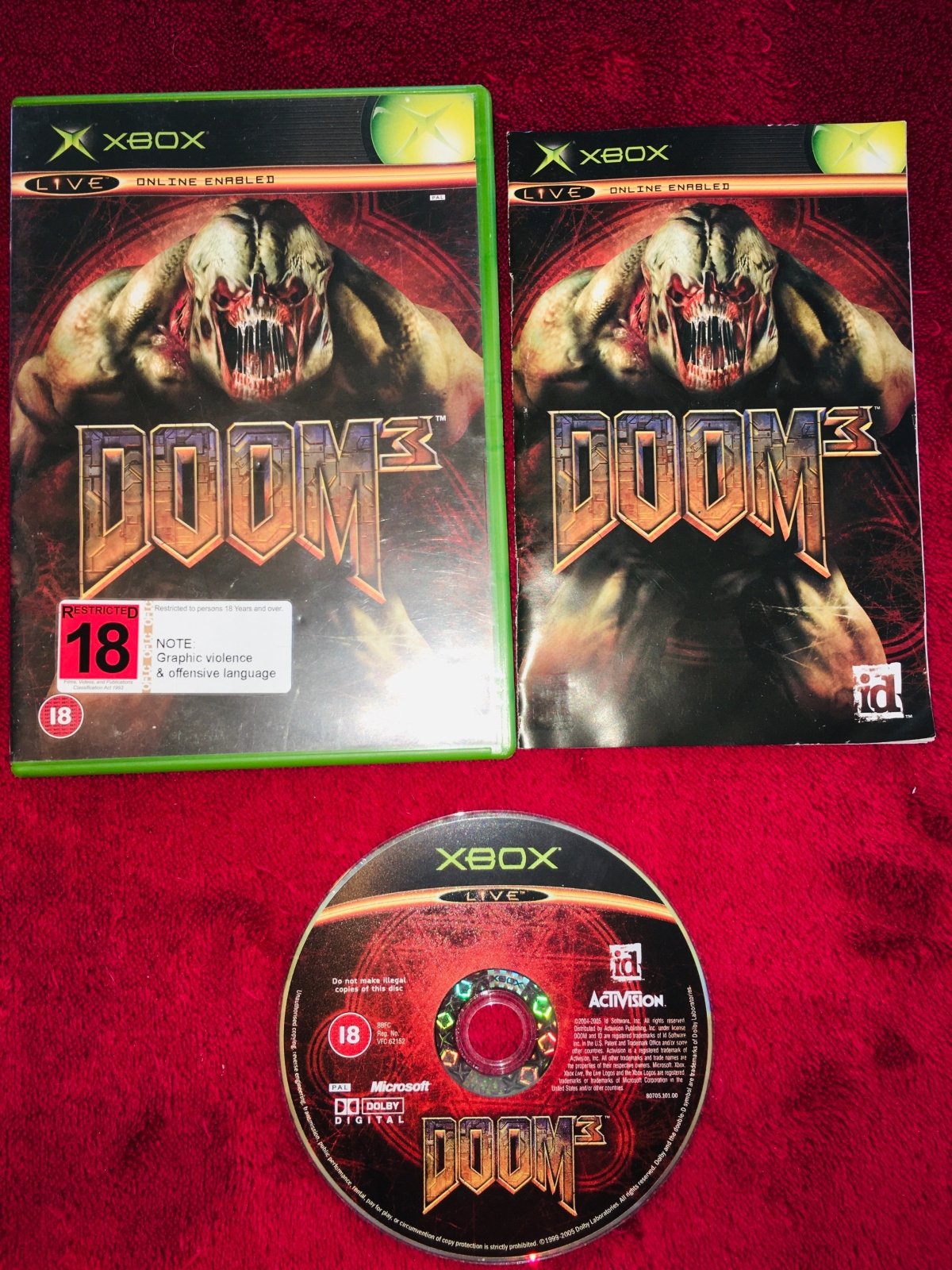 DOOM 3 - Xbox Game - Xbox, Games, Shooter - Level Up Gaming NZ