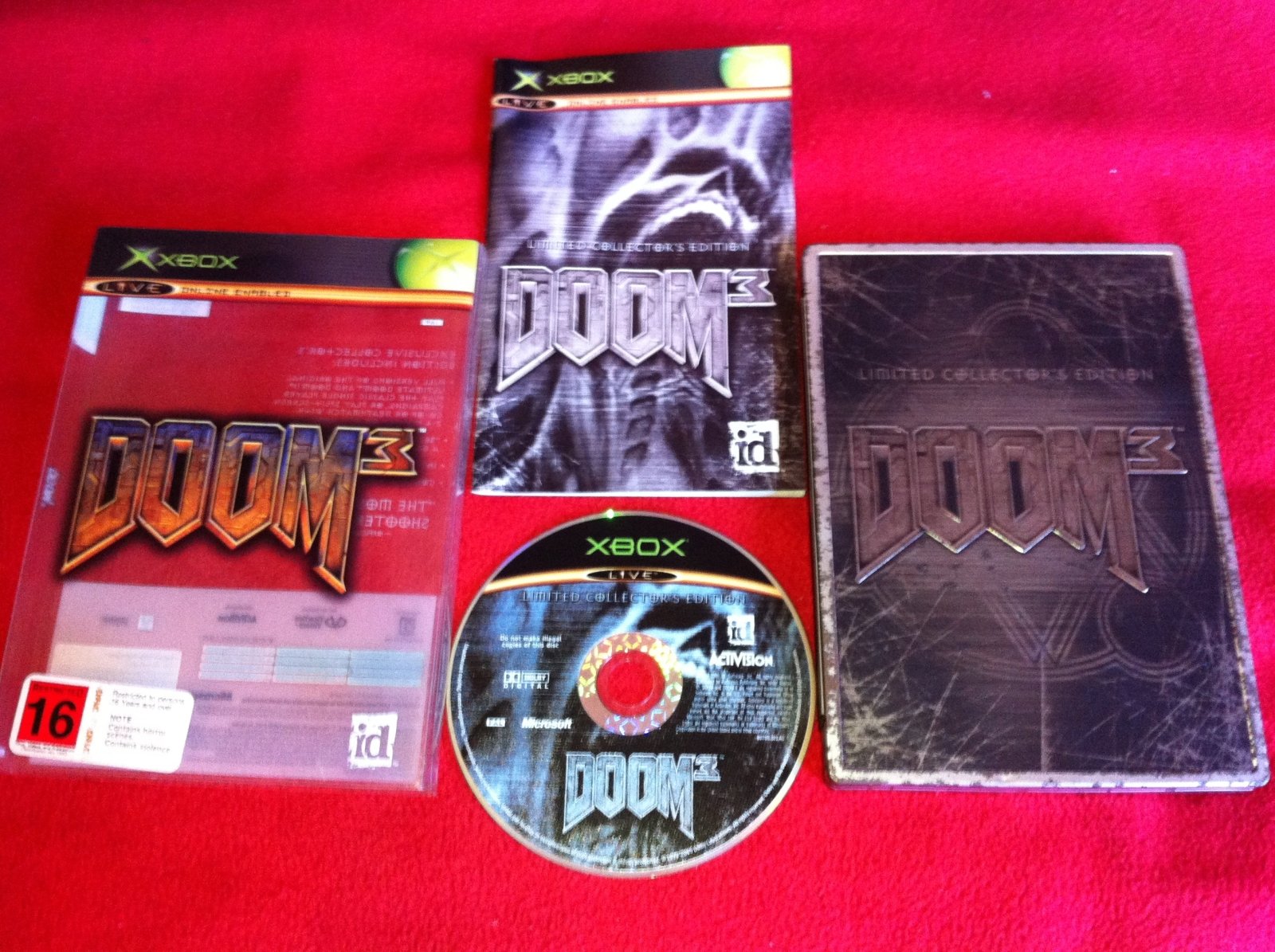 DOOM 3 Limited Collector's Edition - XBOX Game - Xbox, Games, Shooter - Level Up Gaming NZ